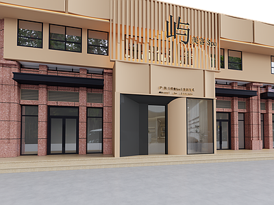 现代轻奢专卖店