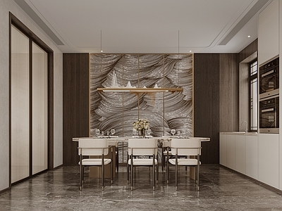 新中式家居餐厅