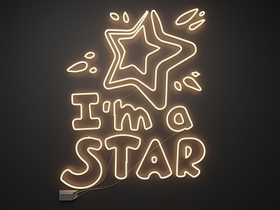 霓虹艺术风霓虹灯