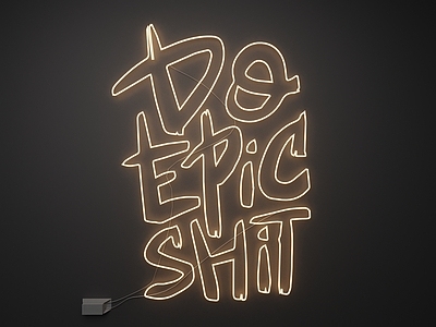 霓虹艺术风霓虹灯