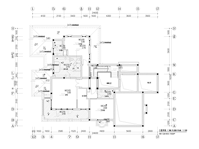 欧式别墅建筑 独栋别墅 农村别墅 自建房 施工图