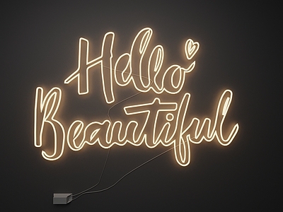 霓虹艺术风霓虹灯 霓虹灯