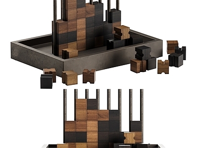 极简主义摆件组合 摆件