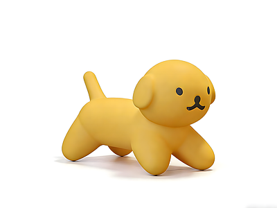 极简玩具 玩具狗