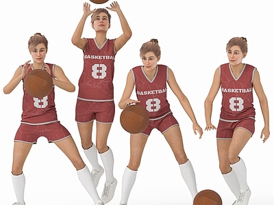 运动风女人 女运动员