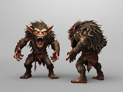 暗黑奇幻风虚拟人物