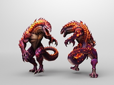 奇幻生物风格虚拟人物