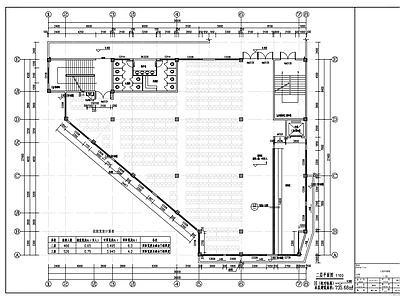 现代其他建筑 小学食堂 施工图