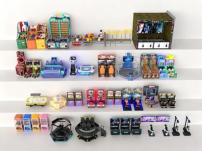 科技感主题风格娱乐器材 电玩设备 娱乐设备 游戏设备