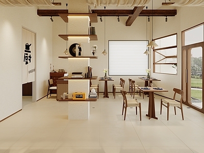 奶油风其他餐饮空间 中古风 糖水铺