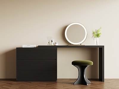 现代简约妆台妆凳