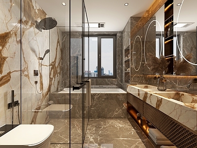 意式轻奢卫生间