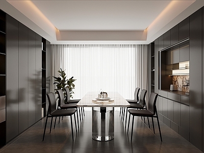 极简家居餐厅