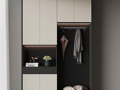 现代简约玄关 玄关柜