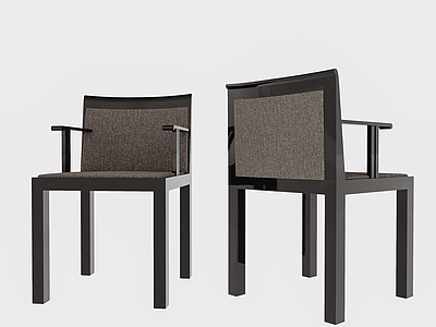 现代简约餐椅 新中式
