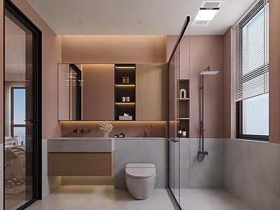 现代简约卫生间