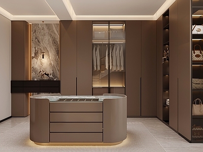 意式轻奢衣帽间