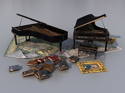 中古风摆件组合 欧式家具