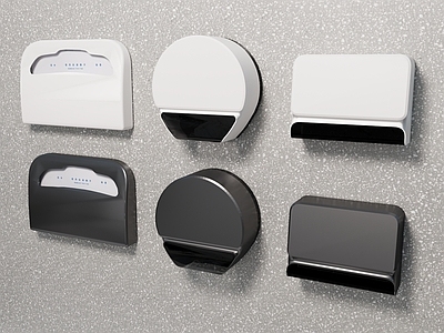 极简其他厨卫 公共卫生间 抽纸盒 马桶垫盒