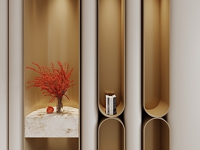 奶油风玄关 现代玄关