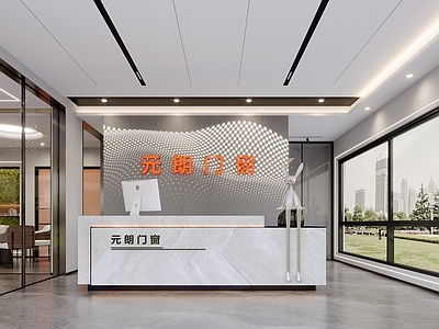 现代简约家居专卖店 门窗展厅