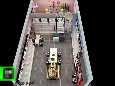 现代其他商业空间 洗化用品 体验店 化妆品 施工方案 施工图