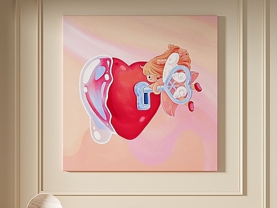 奶油风儿童挂画 奶油风儿童挂画