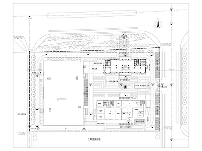 现代办公楼建筑 办公楼平面图 多层办公楼 质检楼 综合实验楼 施工图