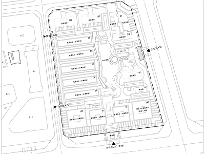 公寓建筑 多层公寓 高层公寓 公寓楼 商用公寓 施工图