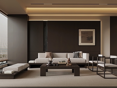 新中式宋式客厅