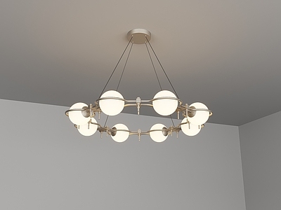 现代简约艺术吊灯 圆形吊灯 客厅吊灯 餐厅吊灯 五金吊灯 玻璃吊灯