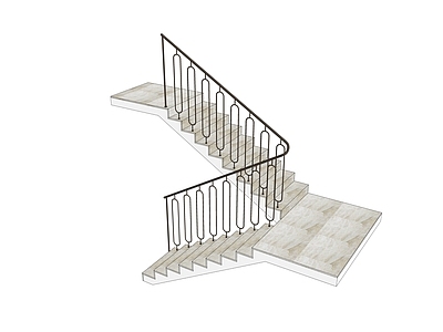 现代简约扶手 楼梯 铁艺 扶手 栏杆