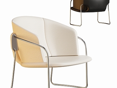 现代简约休闲椅 现代金属休闲椅