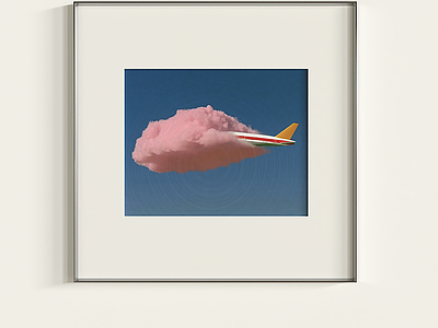 超现实主义挂画 现代极简挂画 小众挂画 包豪斯装饰画 卧室挂画 客餐厅挂画