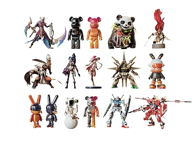 潮玩风玩具 手办 玩具 公仔