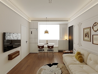 法式奶油风客餐厅 奶油法式 法式客餐厅 中古客餐厅 中古法式 奶油中古客餐厅