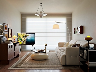 中古风家居客厅