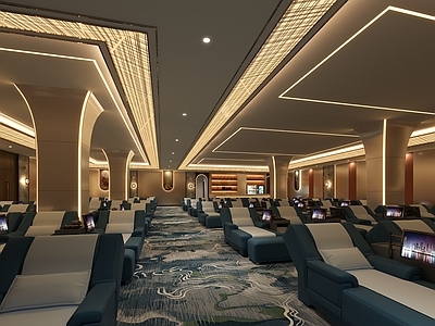 现代轻奢足浴店