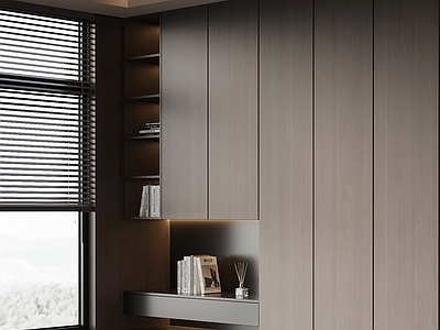 极简衣帽间 成品衣柜