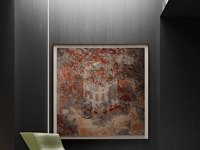 极简挂画 现代美式挂画 法式复古挂画 中古挂画 抽象挂画 奶油挂画