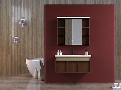 现代简约浴室柜