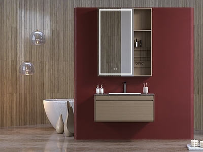 现代简约浴室柜