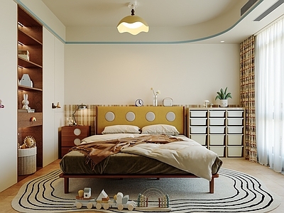 中古风通用儿童房 中古风