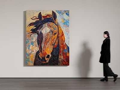 现代简约挂画 挂画 客厅挂画 现代挂画