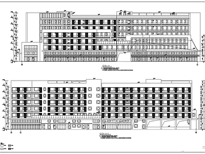 现代其他公共建筑 邻里中心建筑 施工图