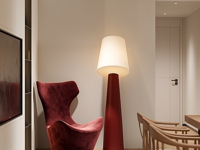 现代简约大平层客餐厅