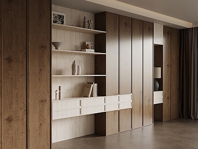 现代书房 置物柜