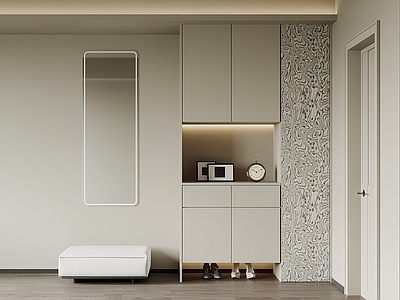 极简玄关 鞋柜 入户玄关柜