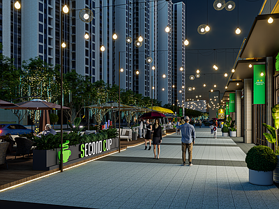 XX商业综合体景观