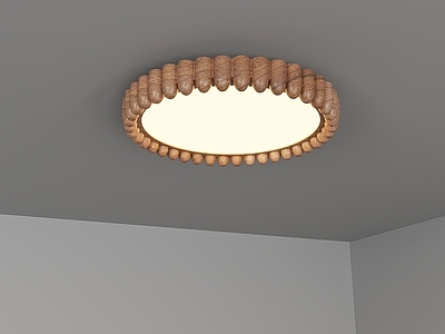 原木风儿童房吸顶灯 吸顶灯 卧室吸顶灯 儿童卧室吸顶灯 实木吸顶灯